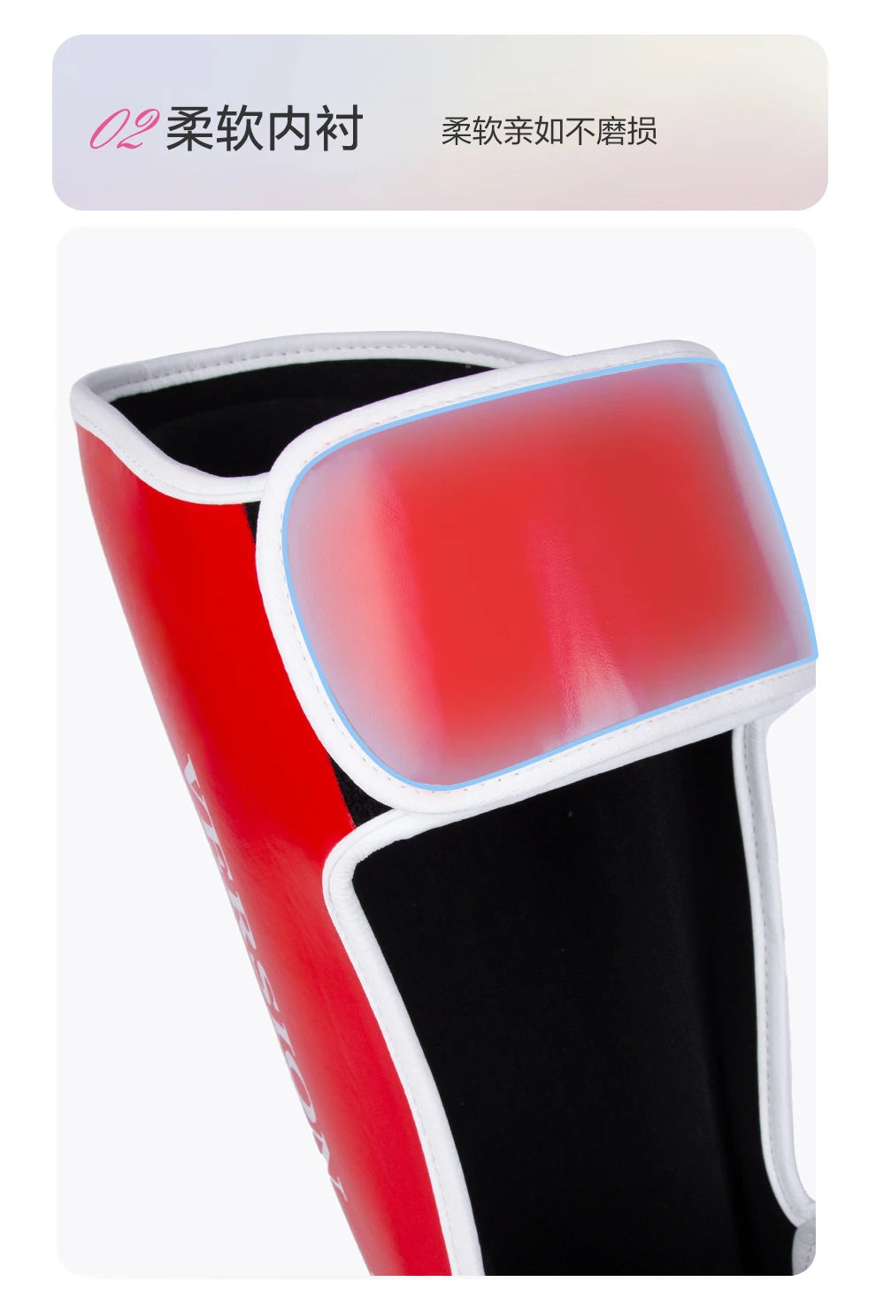 Apex Ritual – PU Leather Boxing Shin Guards – MMA & Muay Thai Ankle Protector Shin Pads