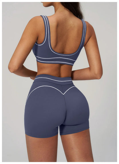 Apex Ritual – Breathable Sports Bra Women – Shockproof Push Up Gym Crop Top Summer Yoga Bra