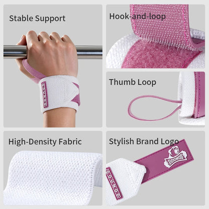 Apex Ritual Weightlifting Wrist Support Brace – Anti-Slip Sweat-Wicking Gym Wrist Wrap