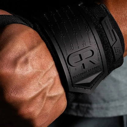 Apex Ritual – Fitness Wristbands Straps – Gym Powerlifting Wrist Brace Weightlifting Protector (1 Pair)