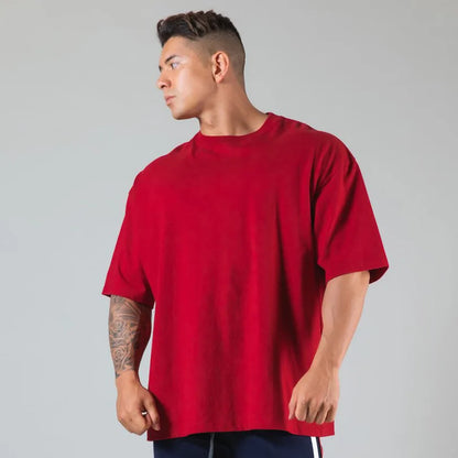 Apex Ritual – JAPAN & UK Cotton Gym Running T-Shirt – Short Sleeve Workout Training Tee