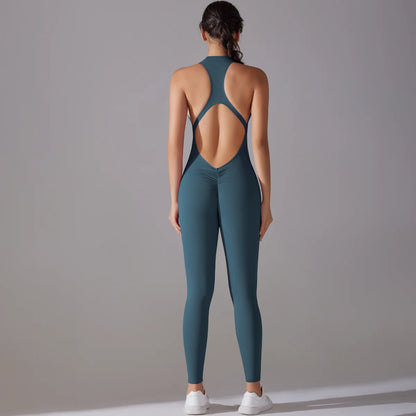 Apex Ritual – Women's Tummy-Control Sports Bodysuit – Yoga & Gym One-Piece