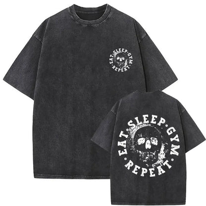 Apex Ritual – Anti Social Lifting Club Skeleton Gym Pump Cover T-Shirt – Funny Vintage Bodybuilding Tee