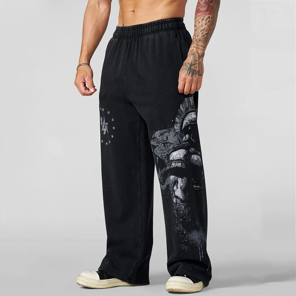Apex Ritual Men's Cotton Training Pants – Loose-Fit Breathable Joggers