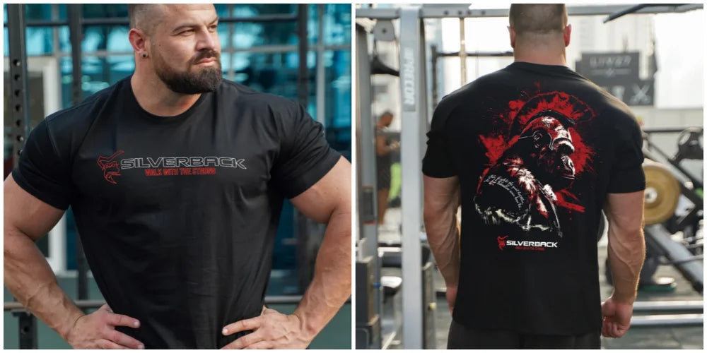 Apex Ritual – Oversized Gym T-Shirt – Loose Breathable Bodybuilding Fitness Tee