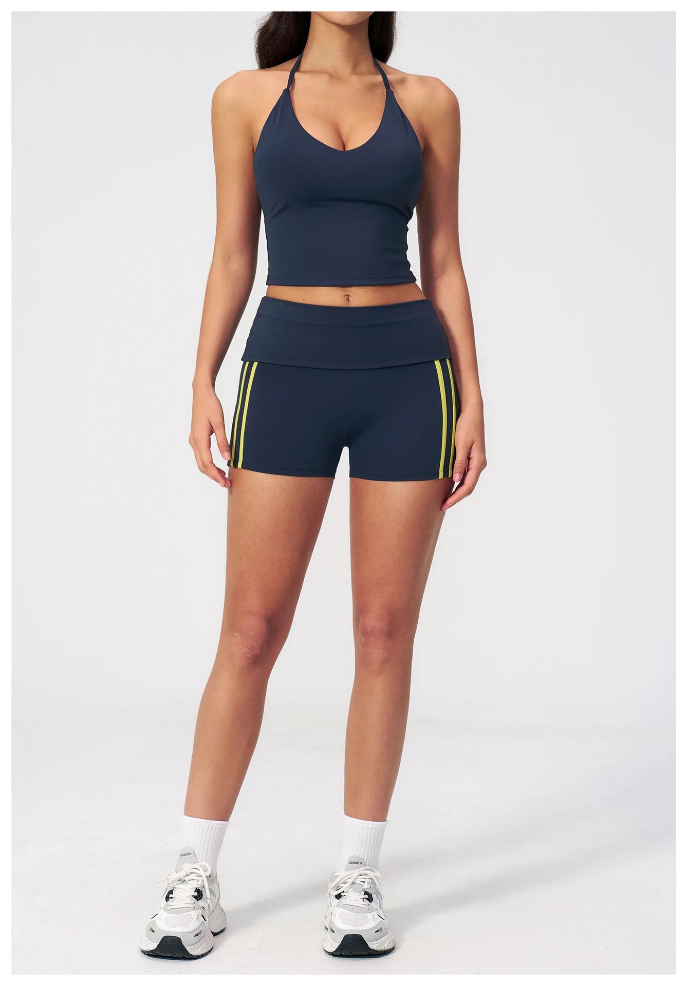 Apex Ritual – Yoga Tank Top Summer Women Deep-V – Fitness Shockproof Push Up Running Vest
