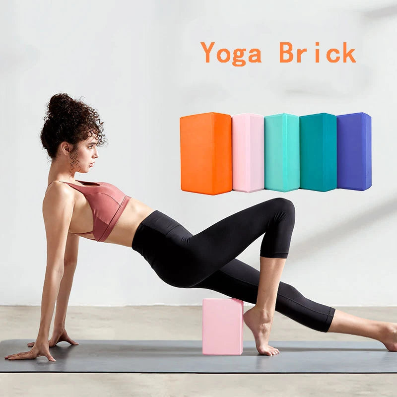 Apex Ritual Yoga Blocks – EVA Foam Bricks for Stretching & Support