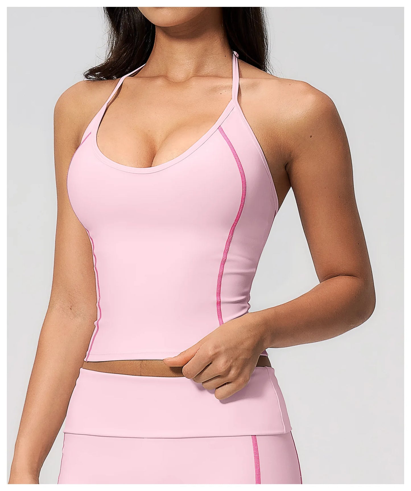Apex Ritual – High Elastic Yoga Tank Top Women – Sports Vest Quick-Dry Workout Slim Gym Bra