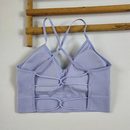 Apex Ritual – Women's Crossback Sports Bra – Removable Pads, Breathable Training Bra