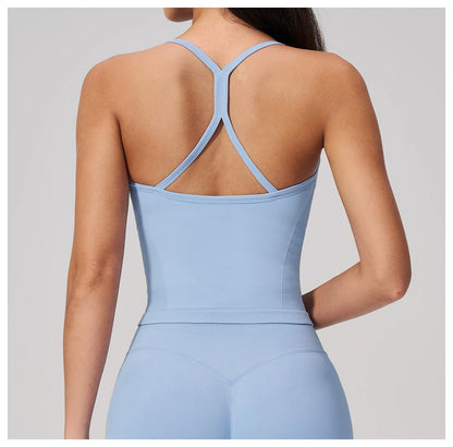 Apex Ritual – New Tight Sports Vest for Women – Seamless Yoga Bra Shockproof High Strength Sports Bra