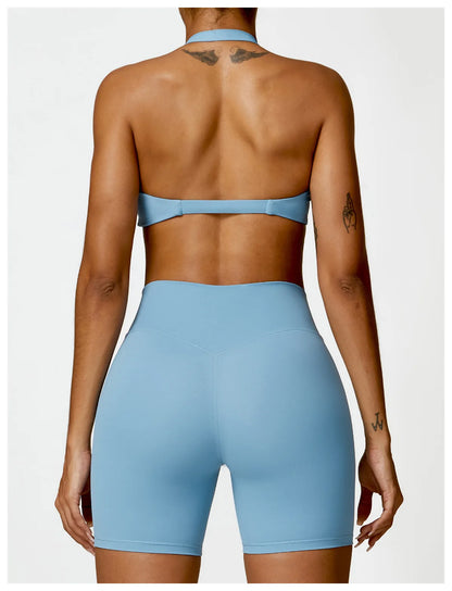 Apex Ritual – Women Sexy Back Gym Running Push Up Yoga Sports Bra – Triangle Cup Underwear
