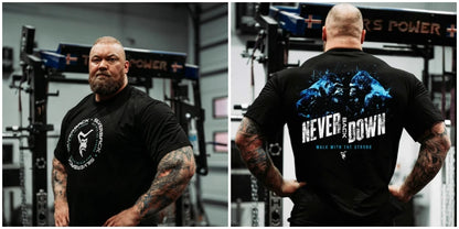 Apex Ritual – Oversized Gym T-Shirt – Loose Breathable Bodybuilding Fitness Tee