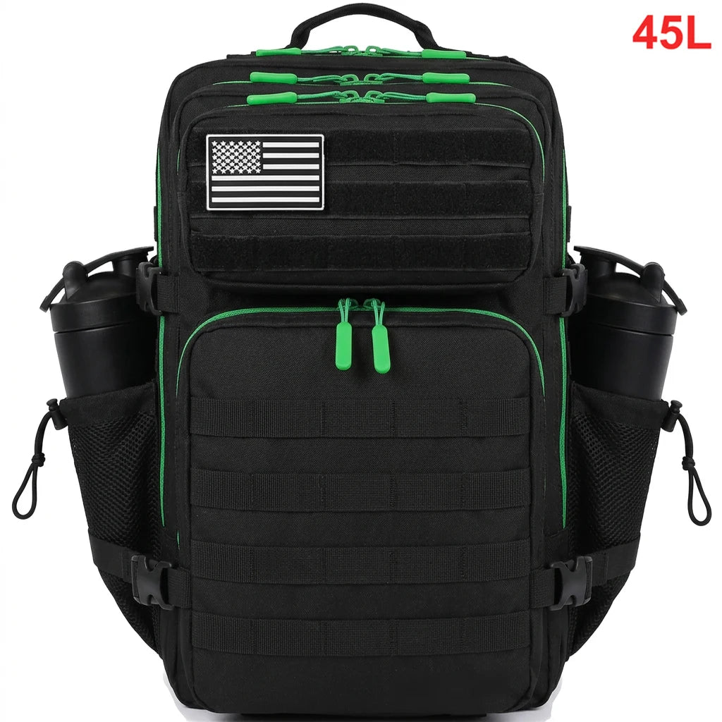 Apex Ritual 45L Tactical Backpack – Waterproof Sports, Travel & Hiking Rucksack