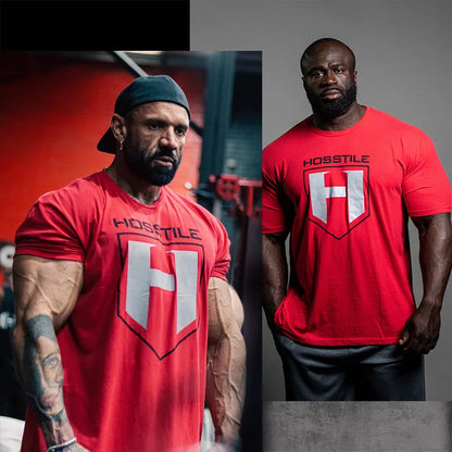 Apex Ritual – Men's Classic Graphic Gym Tee – Loose Fit Cotton T-Shirt