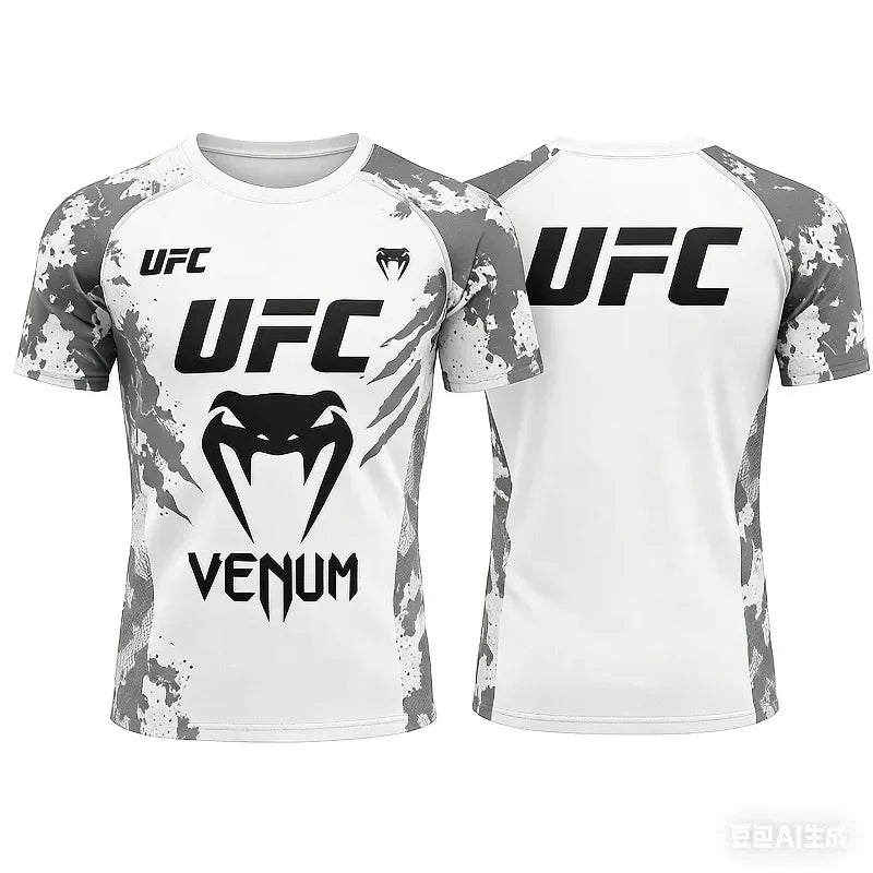 Apex Ritual – Boxing Match Oversized T-Shirt – Quick-Dry Breathable Sports Summer Tee