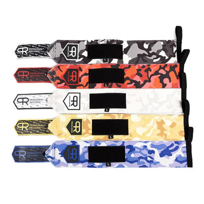 Apex Ritual – Camouflage Weightlifting Wrist Strap – Gym Fitness Wrist Wraps Band Strength Training (1 Pair)