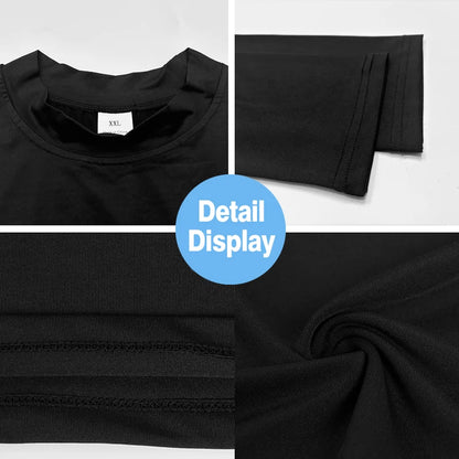 Apex Ritual – Men's Long Sleeve Compression Running Shirt – Turtleneck Quick-Dry Sports Top