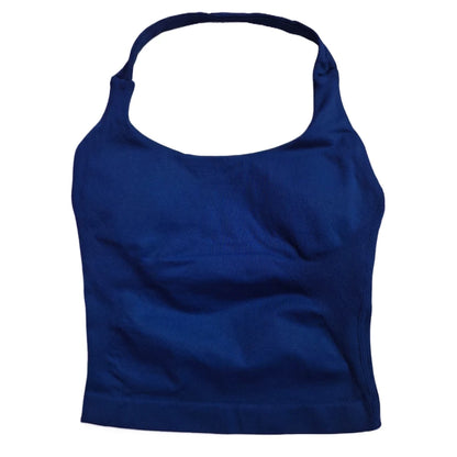 APEX RITUAL Women's Strappy Training Bra – Padded Seamless Support