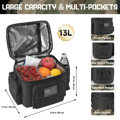 Apex Ritual 13L Insulated Cooler Backpack – Heavy-Duty Lunch & Camping Cooler