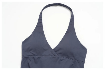 Apex Ritual – Summer Seamless Yoga Bras Women – Fitness Halter Sports Bra Gym Crop Top Shockproof