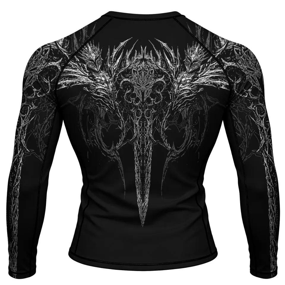 Apex Ritual MMA 4-Piece Set – Rashguard, Tee & Fight Shorts for BJJ & Muay Thai