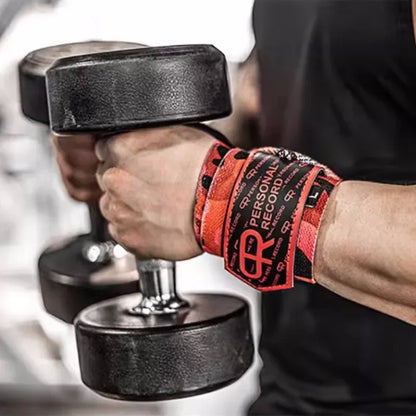 Apex Ritual – Camouflage Weightlifting Wrist Strap – Gym Fitness Wrist Wraps Band Strength Training (1 Pair)