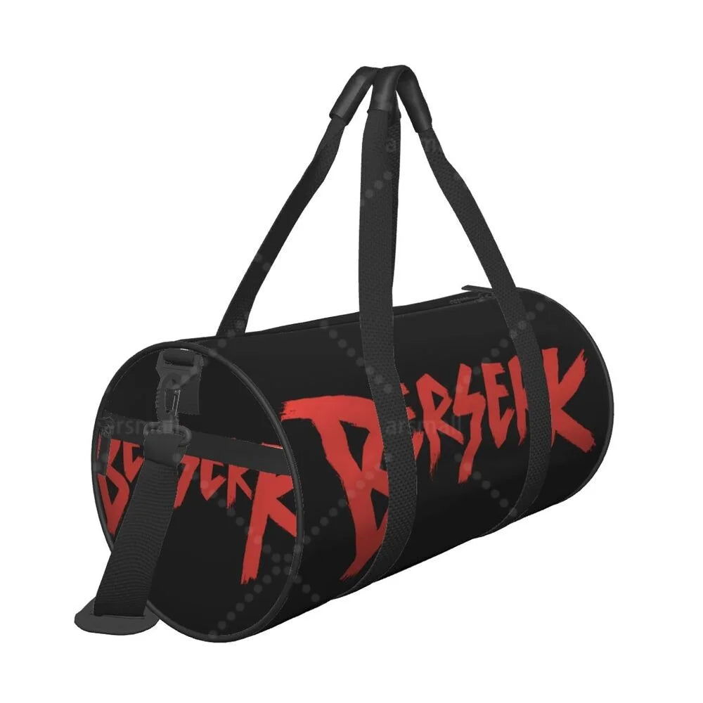 Apex Ritual – Anime Print Round Duffel Bag – Durable Outdoor Yoga Fitness & Travel Duffle Bag