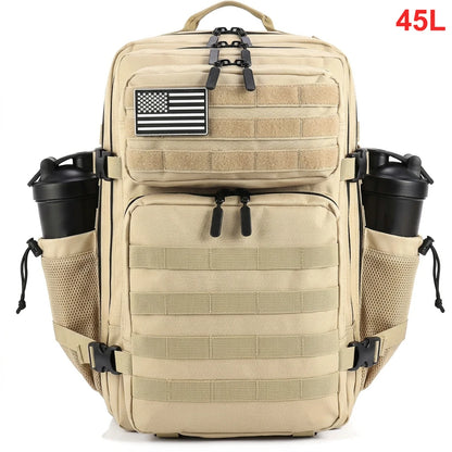 Apex Ritual 45L Tactical Backpack – Waterproof Sports, Travel & Hiking Rucksack