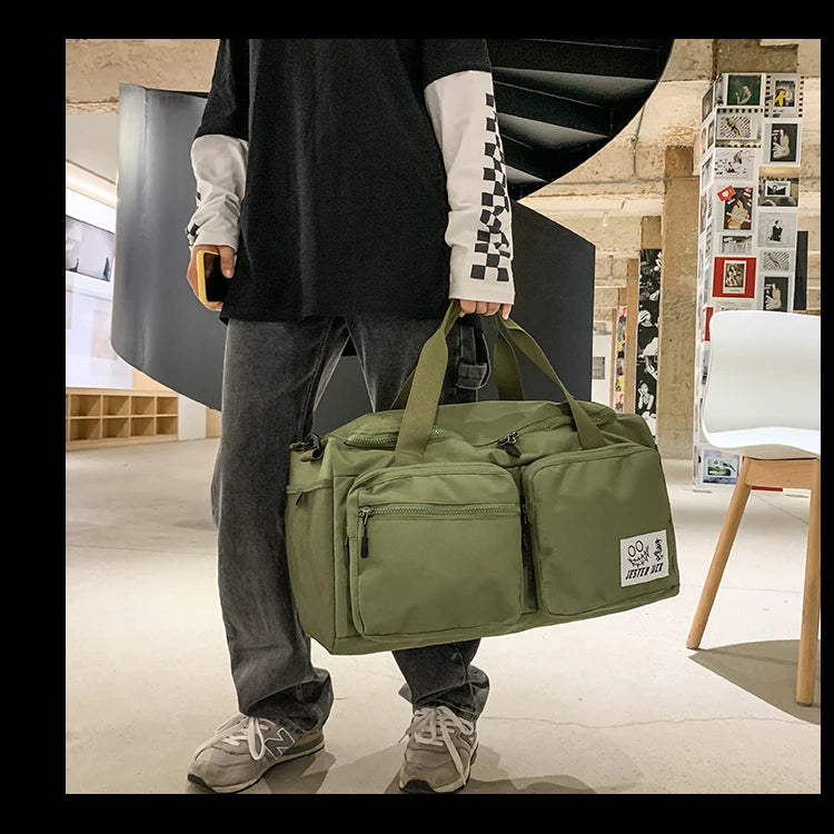 Apex Ritual Oxford Travel Duffle – Lightweight Water-Resistant Gym & Weekender Bag
