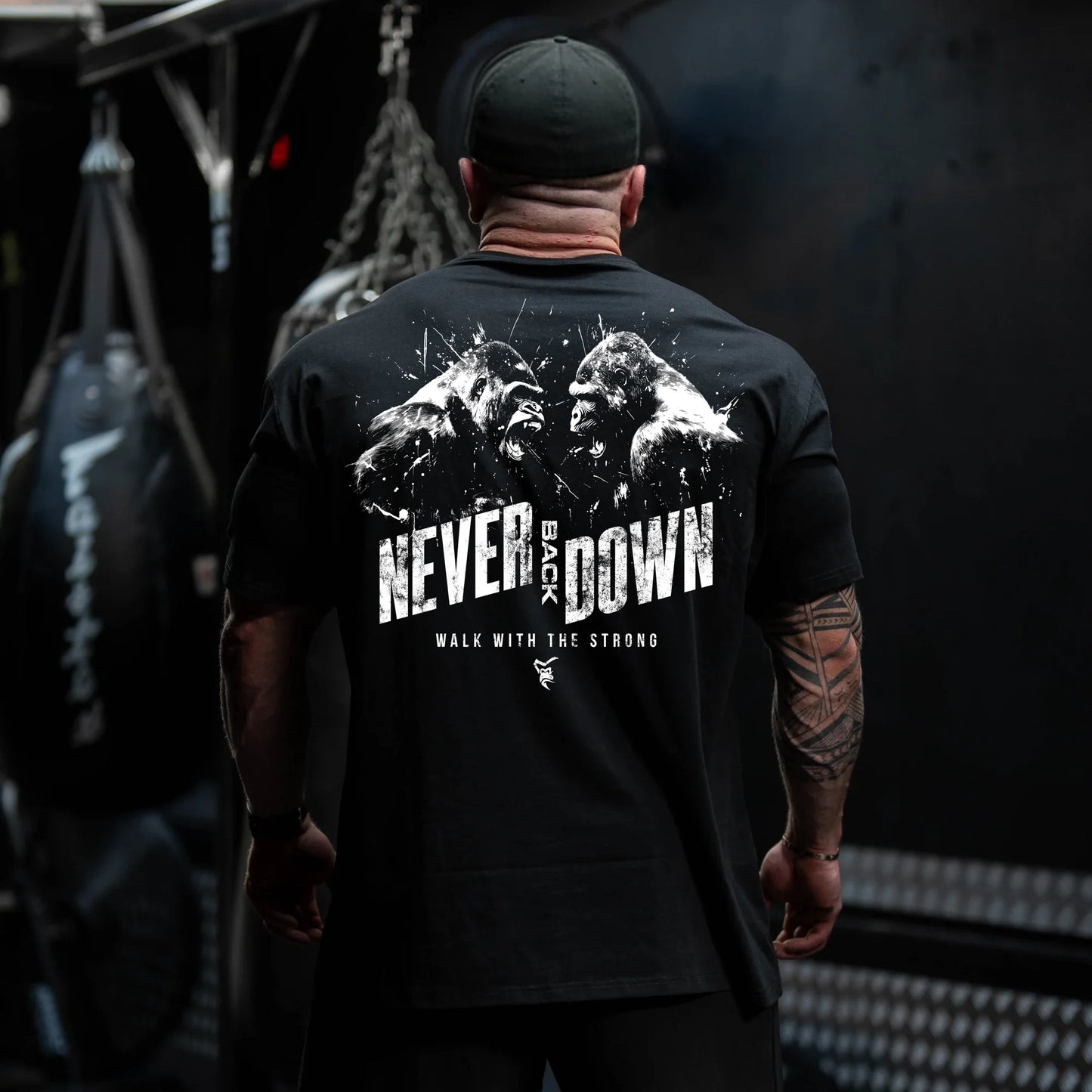 Apex Ritual – Oversized Gym T-Shirt – Loose Breathable Bodybuilding Fitness Tee