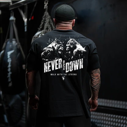 Apex Ritual – Oversized Gym T-Shirt – Loose Breathable Bodybuilding Fitness Tee