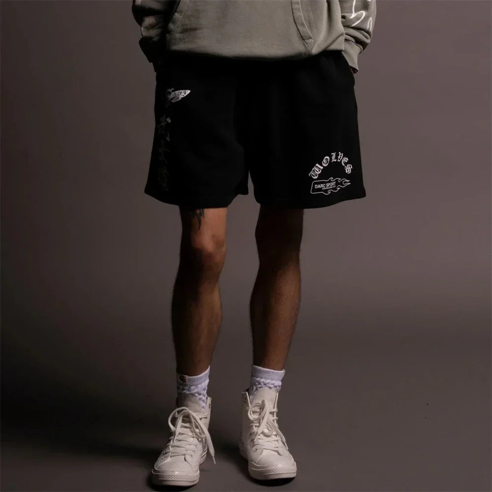 Apex Ritual Men's Summer Training Shorts – Breathable Elastic Sweat Shorts