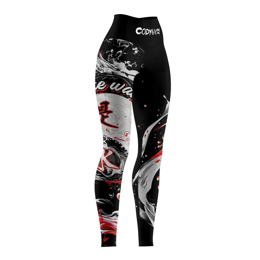 Apex Ritual – Women's Mock Neck MMA Compression Rash Guard – 4-Way Stretch BJJ & Boxing Rashguard