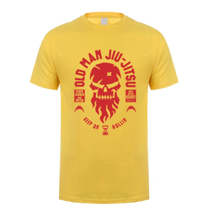 Apex Ritual – BJJ Jiu-Jitsu Training T-Shirt – Short Sleeve Quick-Dry Sports Top