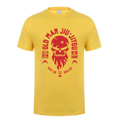 Apex Ritual – BJJ Jiu-Jitsu Training T-Shirt – Short Sleeve Quick-Dry Sports Top