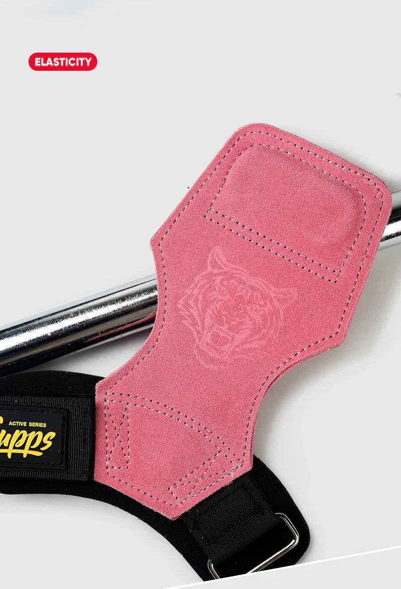 Apex Ritual Leather Lifting Grips – Cowhide Palm Protectors for Pull-Ups & Weightlifting