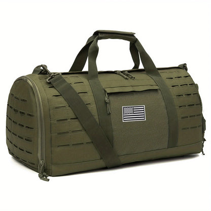 Apex Ritual 40L Gym Duffle Bag – Travel Sports Bag with Shoe Compartment