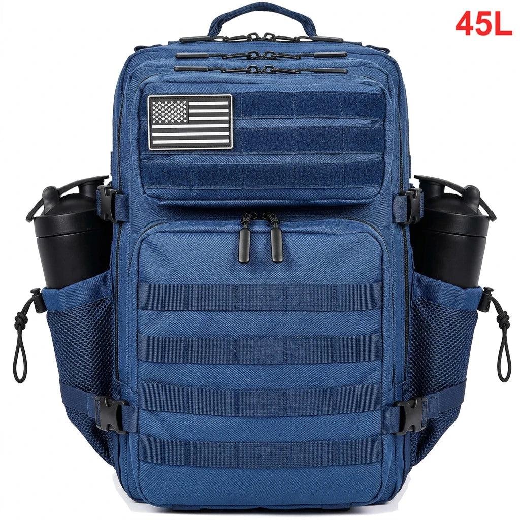 Apex Ritual 45L Tactical Backpack – Waterproof Sports, Travel & Hiking Rucksack