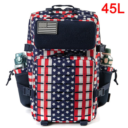 Apex Ritual – Tactical Molle Backpack 25L/45L – Military-Style Gym & Outdoor Hiking Rucksack