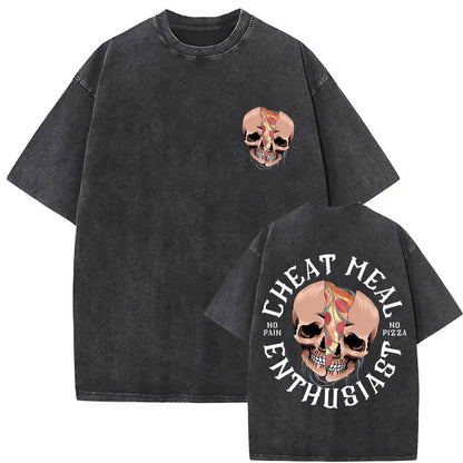 Apex Ritual – Anti Social Lifting Club Skeleton Gym Pump Cover T-Shirt – Funny Vintage Bodybuilding Tee