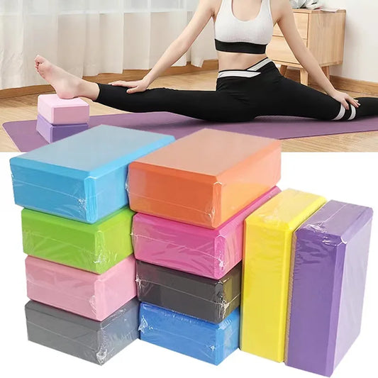 Apex Ritual Yoga Blocks – EVA Foam Bricks for Stretching & Support