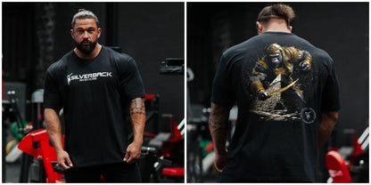 Apex Ritual – Oversized Gym T-Shirt – Loose Breathable Bodybuilding Fitness Tee