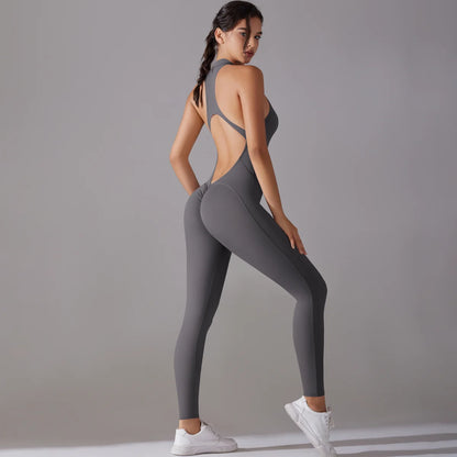 Apex Ritual – Women's Tummy-Control Sports Bodysuit – Yoga & Gym One-Piece