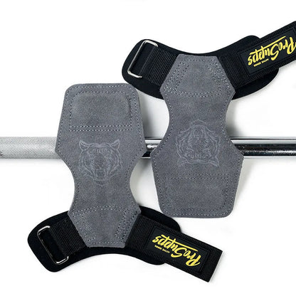 Apex Ritual Leather Lifting Grips – Cowhide Palm Protectors for Pull-Ups & Weightlifting