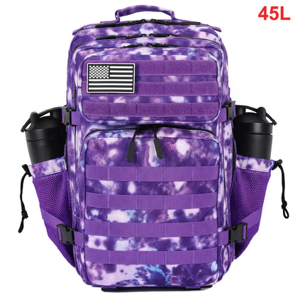 Apex Ritual 45L Tactical Backpack – Waterproof Sports, Travel & Hiking Rucksack