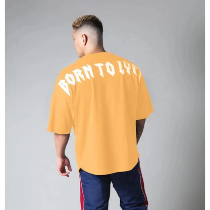 Apex Ritual – メンズ ゆったりフィット サマー スポーツ Tシャツ – フィットネス バスケットボール 半袖 韓国スタイル