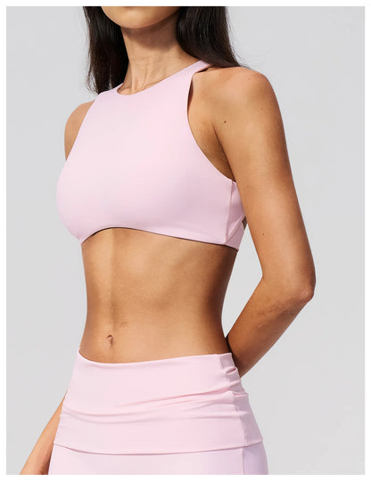 Apex Ritual – Hollow Back Sports Bra Women – Push Up Quick-Dry Fitness Yoga Underwear