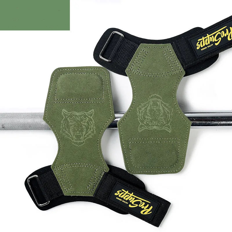 Apex Ritual Leather Lifting Grips – Cowhide Palm Protectors for Pull-Ups & Weightlifting