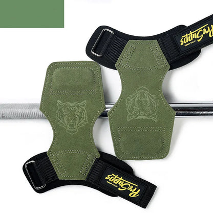 Apex Ritual Leather Lifting Grips – Cowhide Palm Protectors for Pull-Ups & Weightlifting