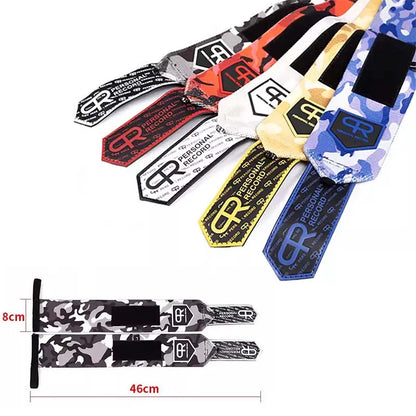 Apex Ritual – Camouflage Weightlifting Wrist Strap – Gym Fitness Wrist Wraps Band Strength Training (1 Pair)